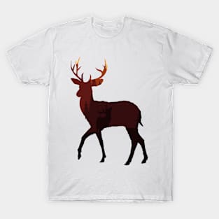 Deer double exposure T-Shirt